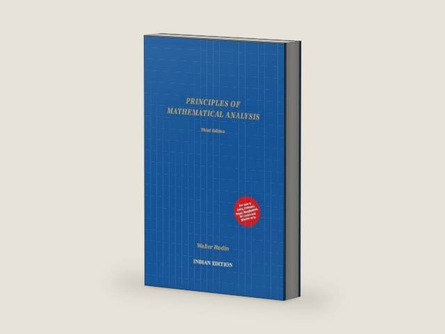 Principles of Mathematical Analysis by Rudin | barcode:9781259064784 | source:'9781259064784-right-three-quarter.jpg