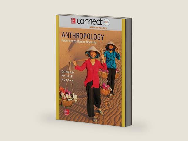 Connect Access Card for Anthropology: Appreciating Human Diversity 16e by Conrad Kottak | barcode:9781259244070 | source:'9781259244070-right-three-quarter.jpg
