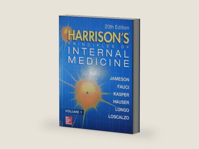 Harrison's Principles of Internal Medicine, Twentieth Edition (Vol.1 & Vol.2) by J. Larry Jameson | barcode:9781259644030 | source:'9781259644030-right-three-quarter.jpg