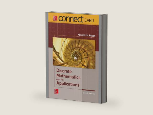 Connect for Discrete Mathematics and Its Applications by Kenneth H. Rosen | barcode:9781259731242 | source:'9781259731242-right-three-quarter.jpg