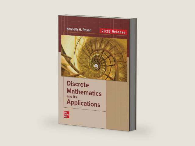 Discrete Mathematics and Its Applications by Kenneth Rosen | barcode:9781259731709 | source:'9781259731709-right-three-quarter.jpg