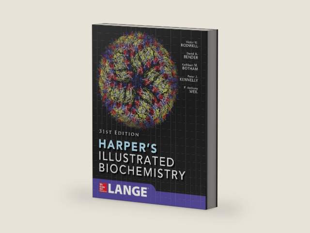 Harper's Illustrated Biochemistry Thirty-First Edition by Victor W. Rodwell | barcode:9781259837944 | source:'9781259837944-right-three-quarter.jpg