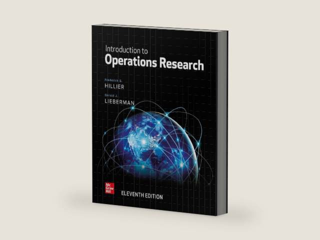 Introduction to Operations Research by Frederick S. Hillier | barcode:9781259872990 | source:'9781259872990-right-three-quarter.jpg