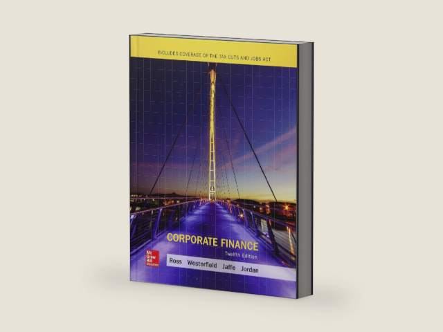 Corporate Finance by Stephen A. Ross | barcode:9781259918940 | source:'9781259918940-right-three-quarter.jpg
