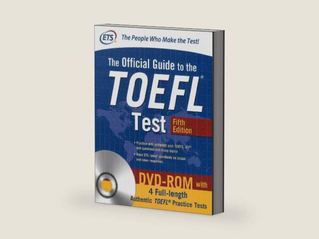 The Official Guide to the TOEFL Test with DVD-ROM, Fifth Edition by Educational Testing Service | barcode:9781260011210 | source:'9781260011210-right-three-quarter.jpg