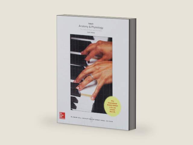 Anatomy & Physiology: The Unity of Form and Function by Kenneth S. Saladin | barcode:9781260083248 | source:'9781260083248-right-three-quarter.jpg