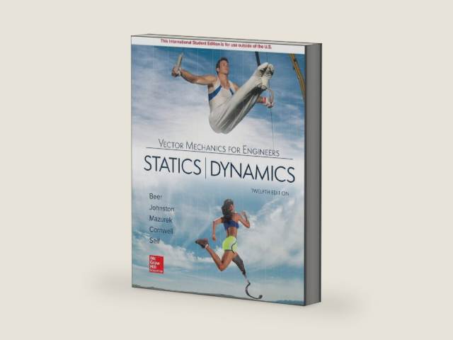 Vector Mechanics for Engineers: Statics and Dynamics by Ferdinand P. Beer | barcode:9781260085006 | source:'9781260085006-right-three-quarter.jpg
