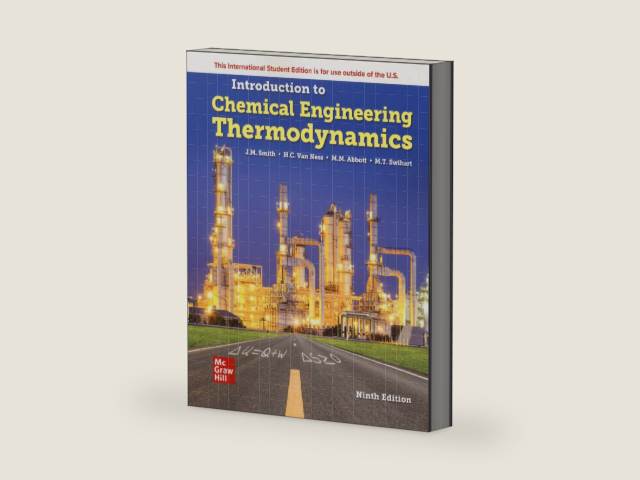 Introduction to Chemical Engineering Thermodynamics ISE by J.M. Smith | barcode:9781260597684 | source:'9781260597684-right-three-quarter.jpg