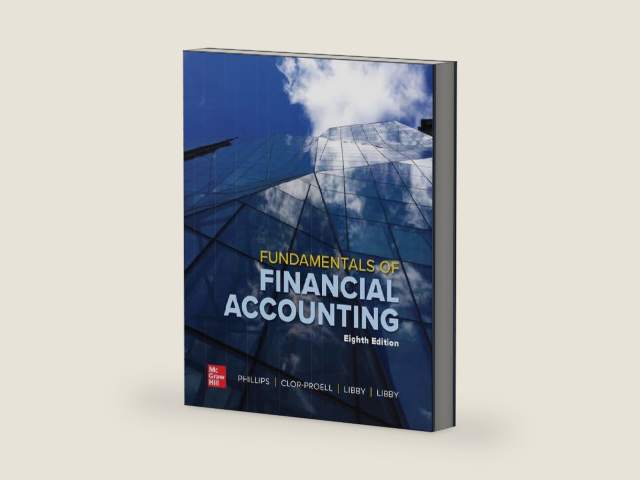 Bundle: Loose-leaf Fundamentals of Financial Accounting WITH Connect Access Code card, 8th edition by Fred Phillips | barcode:9781265025601 | source:'9781265025601-right-three-quarter.jpg
