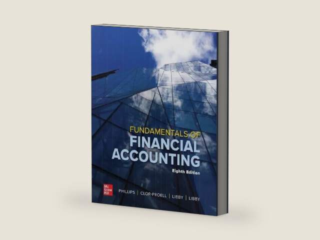 Loose Leaf for Fundamentals of Financial Accounting, 8th Edition by Patricia Libby | barcode:9781265033002 | source:'9781265033002-right-three-quarter.jpg
