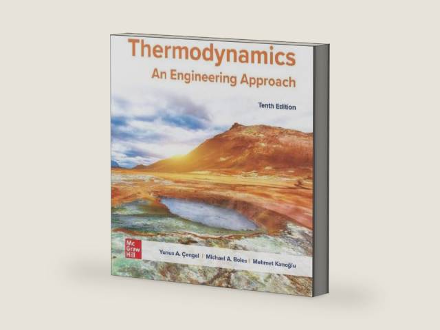Connect Online Access for Thermodynamics: An Engineering Approach 10th Edition by Yunus Cengel; Michael Boles | barcode:9781265898502 | source:'9781265898502-right-three-quarter.jpg