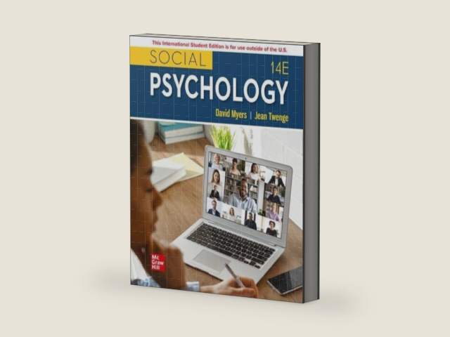 ISE Social Psychology (ISE HED B&B PSYCHOLOGY) by David Myers | barcode:9781266024221 | source:'9781266024221-right-three-quarter.jpg