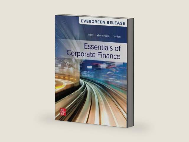 Looseleaf for Essentials of Corprate Finance (2025 Release) by Stephen Ross | barcode:9781266244872 | source:'9781266244872-right-three-quarter.jpg