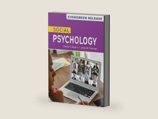 Social Psychology (2025 Release) by David G. Myers | barcode:9781266580468 | source:'9781266580468-right-three-quarter.jpg