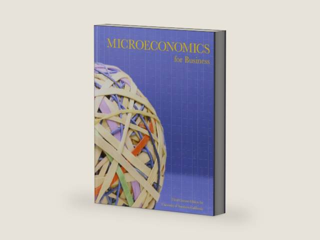 Microeconomics for Business by Robert S. Pindyck | barcode:9781269952774 | source:'9781269952774-right-three-quarter.jpg