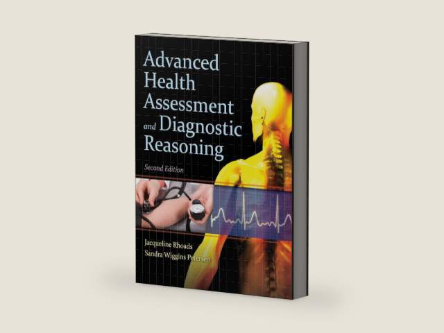 Advanced Health Assessment and Diagnostic Reasoning by Jacqueline Rhoads | barcode:9781284060102 | source:'9781284060102-right-three-quarter.jpg