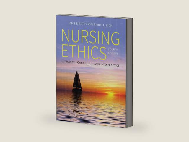 Nursing Ethics by Janie B. Butts | barcode:9781284098952 | source:'9781284098952-right-three-quarter.jpg