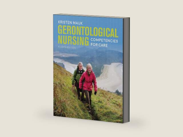 Gerontological Nursing: Competencies for Care by Kristen L. Mauk | barcode:9781284145298 | source:'9781284145298-right-three-quarter.jpg