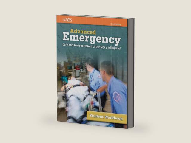 Advanced Emergency Care and Transportation of the Sick and Injured Student Workbook: . by AAOS | barcode:9781284160826 | source:'9781284160826-right-three-quarter.jpg