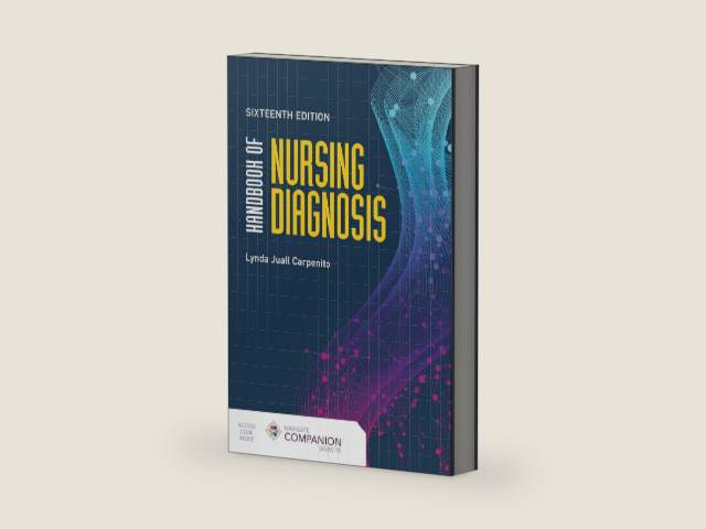Handbook of Nursing Diagnosis by Lynda Juall Carpenito | barcode:9781284197976 | source:'9781284197976-right-three-quarter.jpg