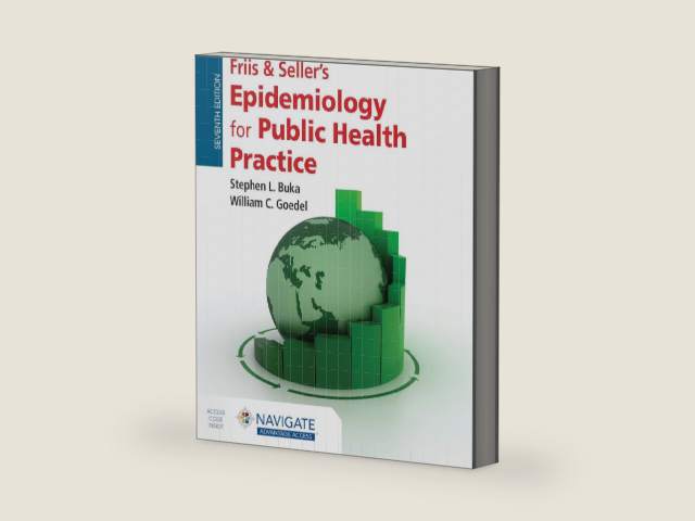Friis & Seller's Epidemiology for Public Health Practice by Stephen L. Buka | barcode:9781284302028 | source:'9781284302028-right-three-quarter.jpg