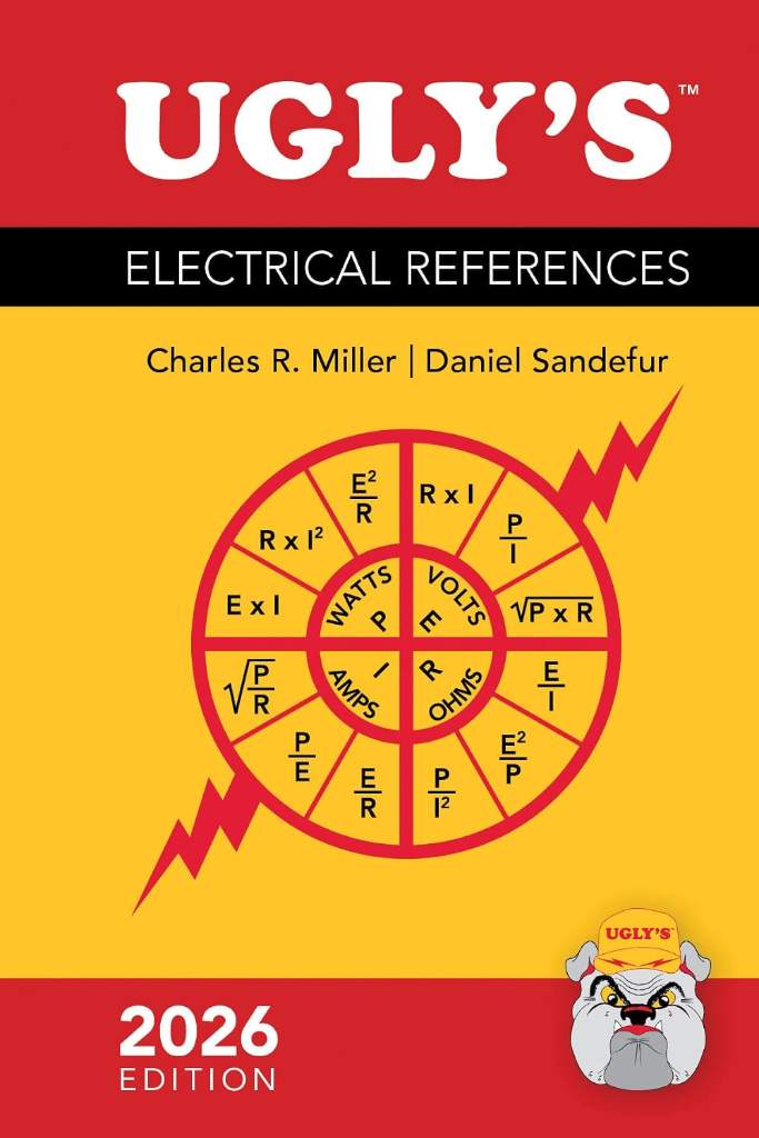 Ugly's Electrical References, 2026 Edition by Charles R. Miller | barcode:9781284315752 | source:'9781284315752.jpg