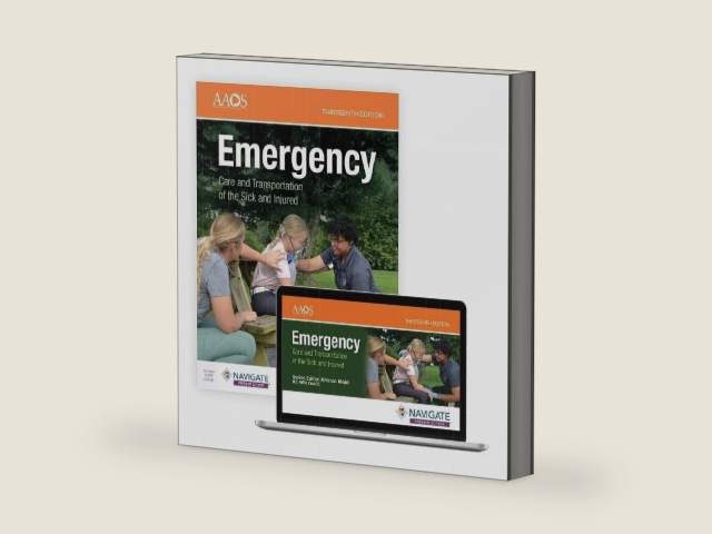 Emergency Care and Transportation of the Sick and Injured by Unknown Author | barcode:9781284325263 | source:'9781284325263-right-three-quarter.jpg