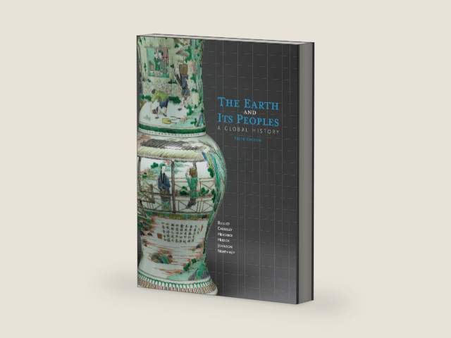 The Earth and Its Peoples: A Global History by Richard W. Bulliet | barcode:9781285436791 | source:'9781285436791-right-three-quarter.jpg