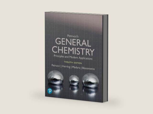 Petrucci's General Chemistry: Principles and Modern Applications by Ralph Petrucci | barcode:9781292726137 | source:'9781292726137-right-three-quarter.jpg