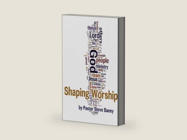 Shaping Worship - 70 Devotions For Worship Leaders and Teams by Steve Baney | barcode:9781300009566 | source:'9781300009566-right-three-quarter.jpg