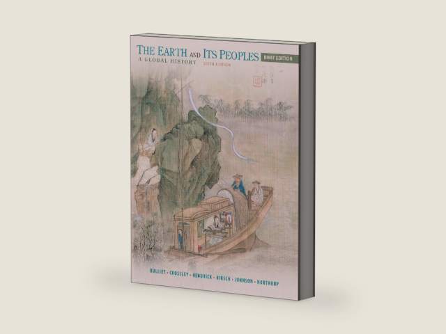 The Earth and Its Peoples, Brief: A Global History by Richard Bulliet | barcode:9781305147096 | source:'9781305147096-right-three-quarter.jpg
