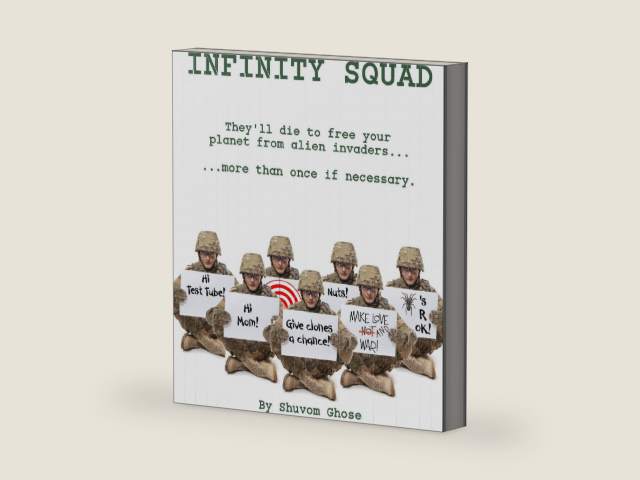 Infinity Squad by Shuvom Ghose | barcode:9781311325761 | source:'9781311325761-right-three-quarter.jpg