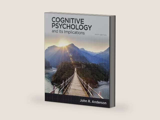 Cognitive Psychology and Its Implications by John Anderson | barcode:9781319067113 | source:'9781319067113-right-three-quarter.jpg