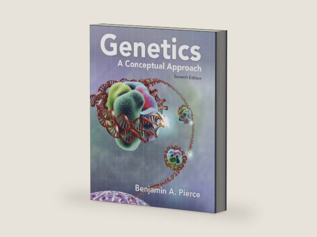 Genetics: A Conceptual Approach by Benjamin Pierce | barcode:9781319216801 | source:'9781319216801-right-three-quarter.jpg
