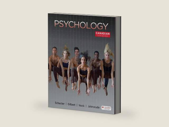 Psychology, Canadian Edition by DANIEL L. SCHACTER | barcode:9781319469825 | source:'9781319469825-right-three-quarter.jpg