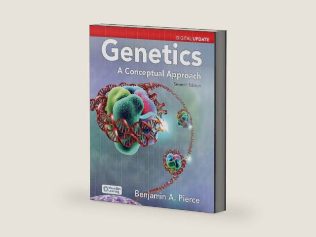 Genetics: A Conceptual Approach, Update by BENJAMIN A. PIERCE | barcode:9781319546342 | source:'9781319546342-right-three-quarter.jpg