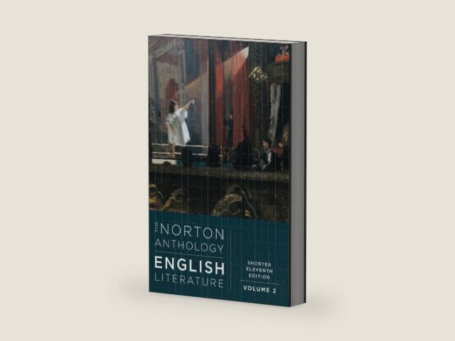 The Norton Anthology of English Literature (Volume 2) by Stephen Greenblatt | barcode:9781324062981 | source:'9781324062981-right-three-quarter.jpg