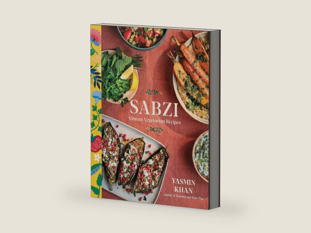 Sabzi: Vibrant Vegetarian Recipes by Yasmin Khan | barcode:9781324064664 | source:'9781324064664-right-three-quarter.jpg