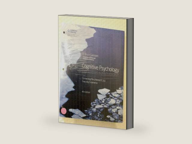 Cognitive Psychology: Connecting Mind, Research and Everyday Experience, Loose-Leaf Version by E. Bruce Goldstein | barcode:9781337100083 | source:'9781337100083-right-three-quarter.jpg