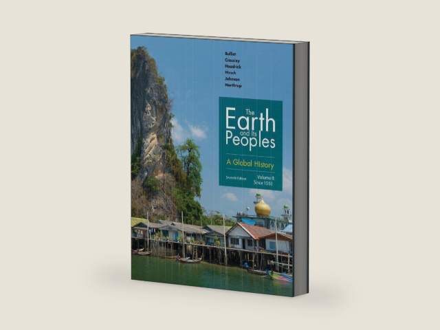 The Earth and Its Peoples: A Global History, Volume II by Richard Bulliet | barcode:9781337401494 | source:'9781337401494-right-three-quarter.jpg