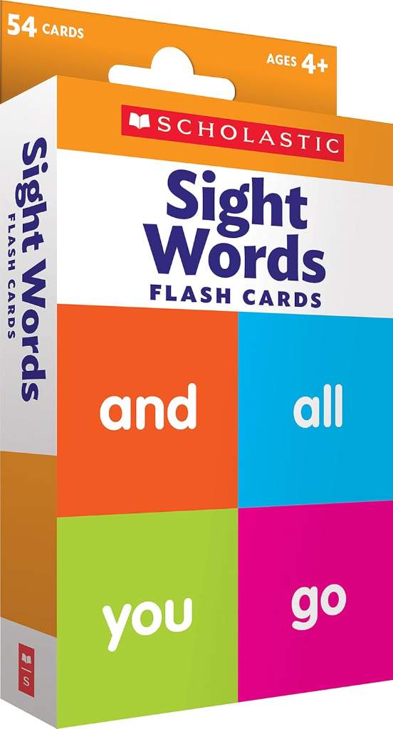 Scholastic Flash Cards: Sight Words by Scholastic | barcode:9781338233582 | source:'9781338233582.jpg