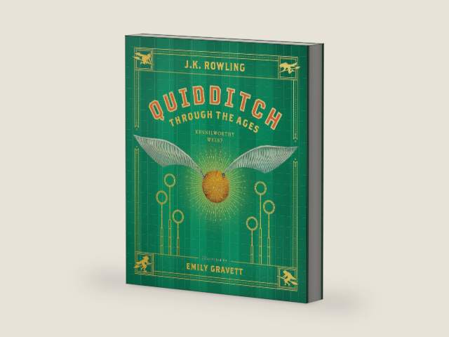 Quidditch Through the Ages: The Illustrated Edition (Harry Potter) by J. K. Rowling | barcode:9781338340563 | source:'9781338340563-right-three-quarter.jpg