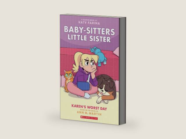 Karen's Worst Day: A Graphic Novel (Baby-Sitters Little Sister #3) (3) (Baby-Sitters Little Sister Graphix) by Ann M. Martin | barcode:9781338356182 | source:'9781338356182-right-three-quarter.jpg