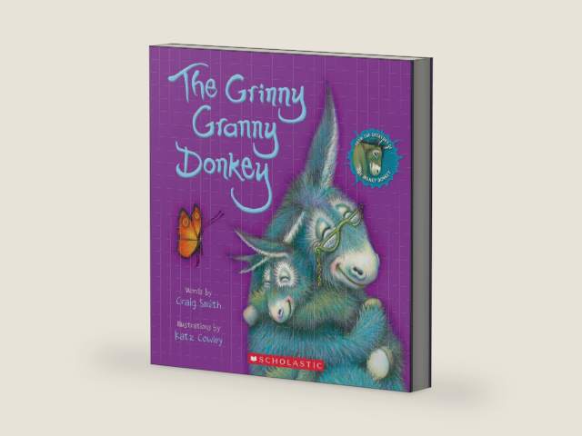 The Grinny Granny Donkey (A Wonky Donkey Book) by Craig Smith | barcode:9781338692273 | source:'9781338692273-right-three-quarter.jpg