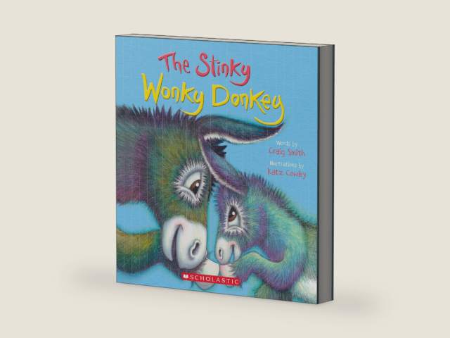 The Stinky Wonky Donkey (A Wonky Donkey Book) by Craig Smith | barcode:9781339015101 | source:'9781339015101-right-three-quarter.jpg