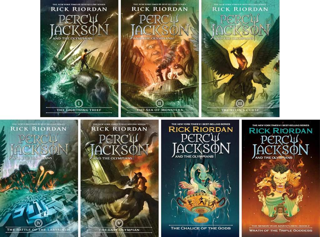 Percy Jackson and the Olympians Hardcover Collection (7 Books) by Rick Riordan | barcode:9781339020167 | source:'9781339020167.jpg