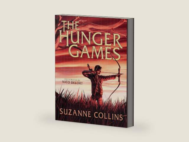 The Hunger Games: Illustrated Edition by Suzanne Collins | barcode:9781339030609 | source:'9781339030609-right-three-quarter.jpg