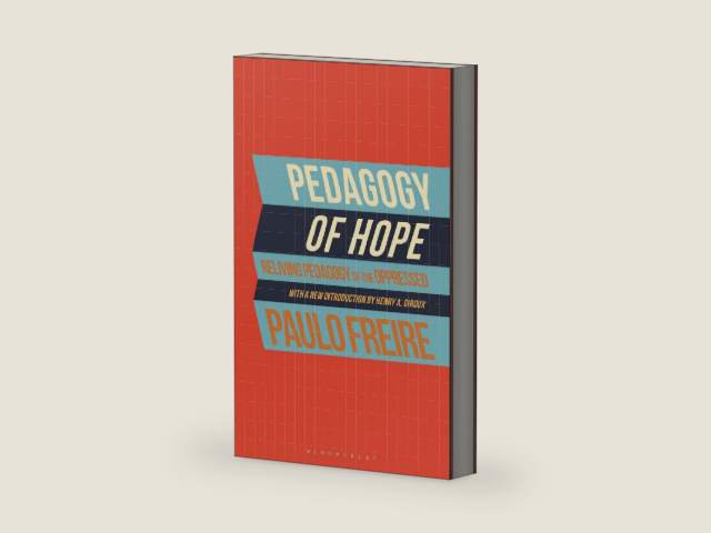 Pedagogy of Hope: Reliving Pedagogy of the Oppressed by Paulo Freire | barcode:9781350190191 | source:'9781350190191-right-three-quarter.jpg
