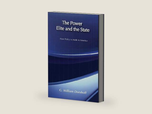 The Power Elite and the State by G. William Domhoff | barcode:9781351476645 | source:'9781351476645-right-three-quarter.jpg