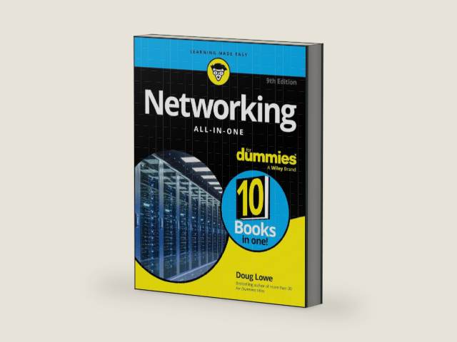 Networking All-in-One For Dummies (For Dummies (Computer/Tech)) by Doug Lowe | barcode:9781394278381 | source:'9781394278381-right-three-quarter.jpg